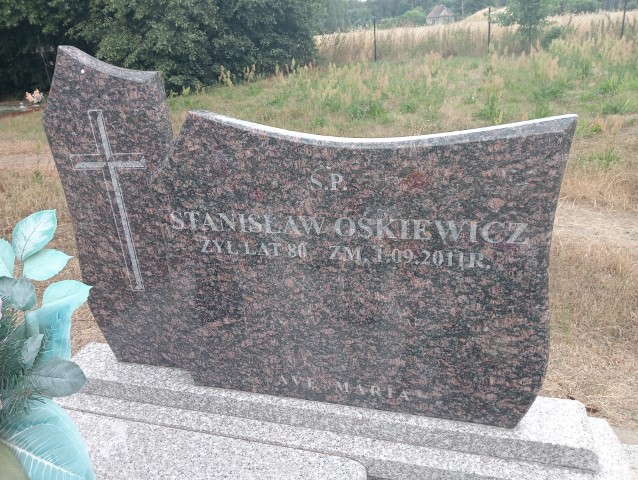 Grzegorz Ośkiewicz 1963 Bałdrzychów - Grobonet - Wyszukiwarka osób pochowanych